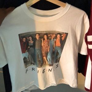 friends cropped tank top